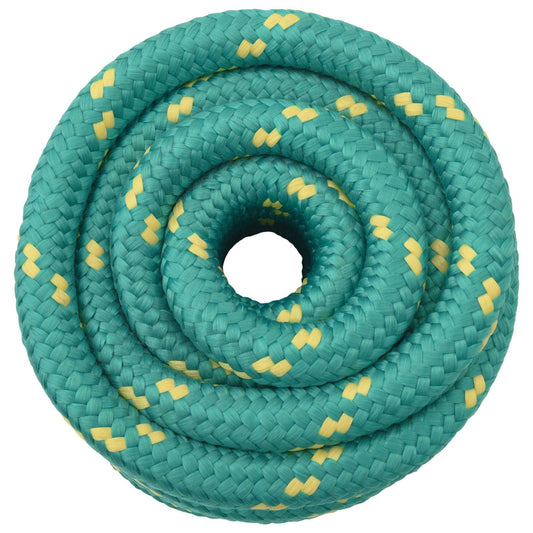 Multipurpose Utility Rope 40 mm 5 m Green PP 9600 kg Max Load