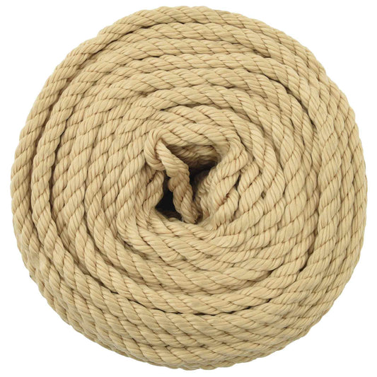 Multipurpose Utility Rope 8 mm 100 m Natural PP 420 kg Max Load
