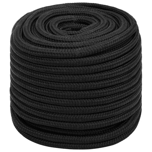 Multipurpose Utility Rope 16 mm 250 m Black PP 1560 kg Max Load