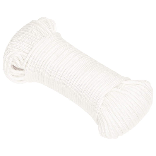 Multipurpose Utility Rope 3 mm 500 m White PP 67.5 kg Max Load