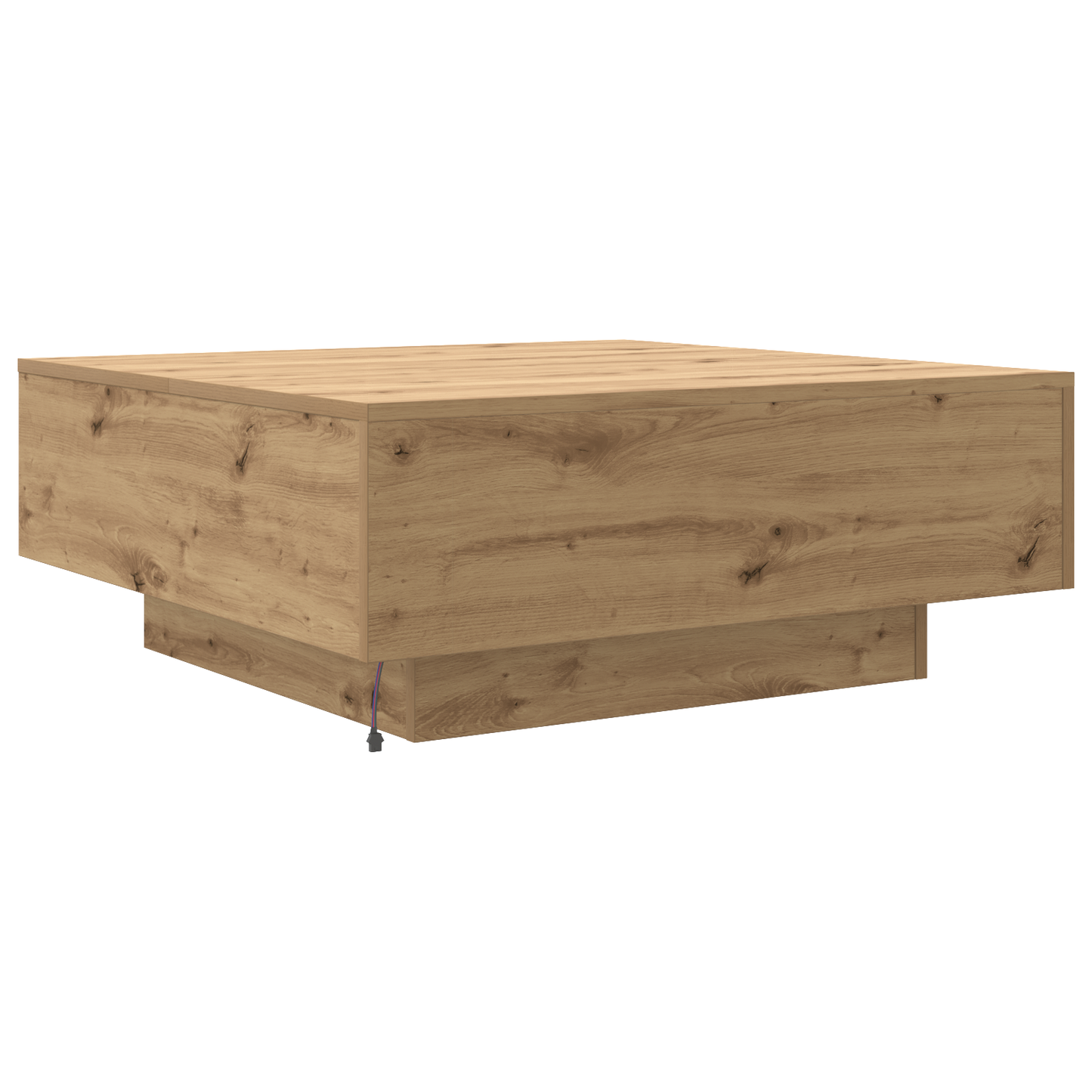Coffee Table Artisan oak 80 x 80 x 31 cm Engineered wood