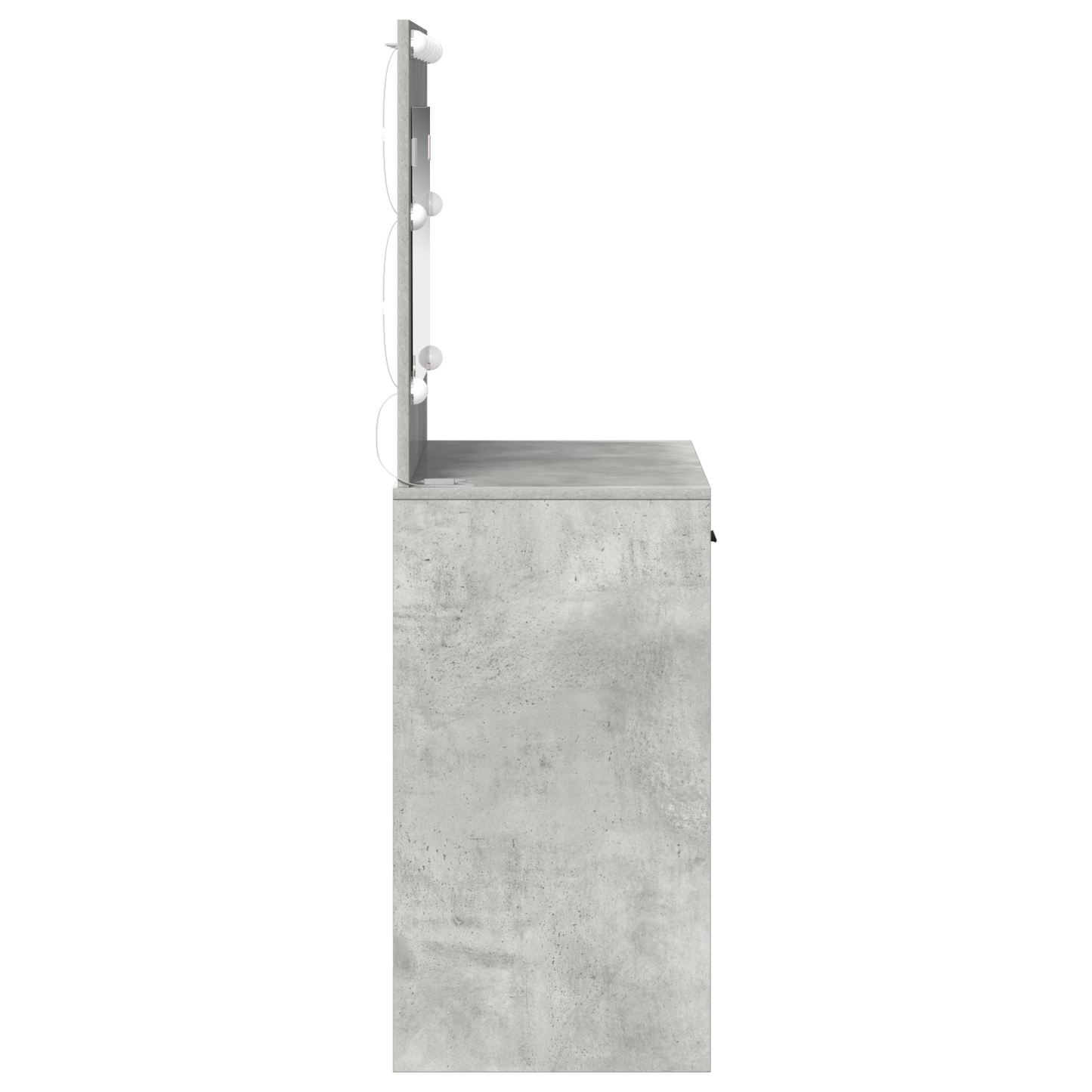 Dressing Table Concrete grey 78.5 x 41 x 135 cm Engineered wood