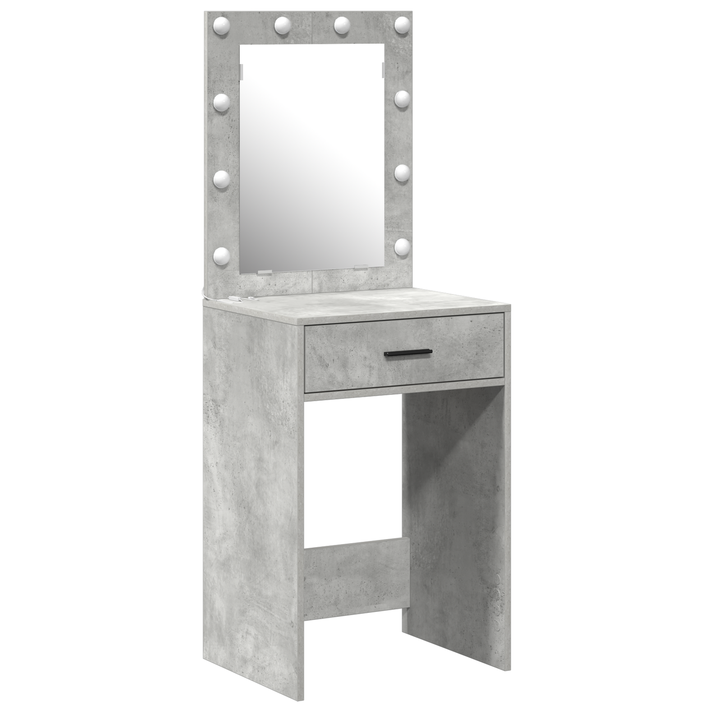Dressing Table Concrete grey 50 x 41 x 135 cm Engineered wood