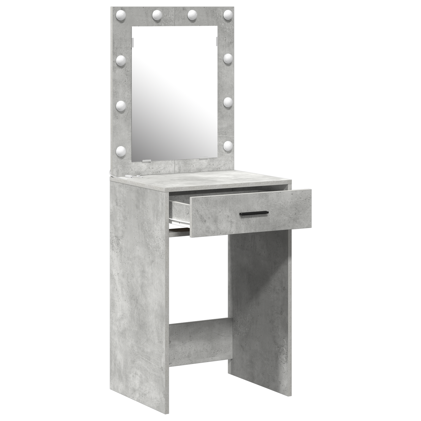 Dressing Table Concrete grey 50 x 41 x 135 cm Engineered wood