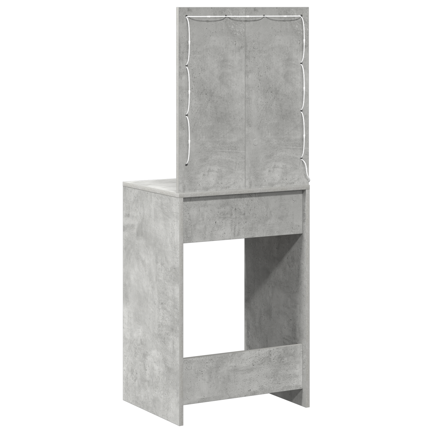 Dressing Table Concrete grey 50 x 41 x 135 cm Engineered wood