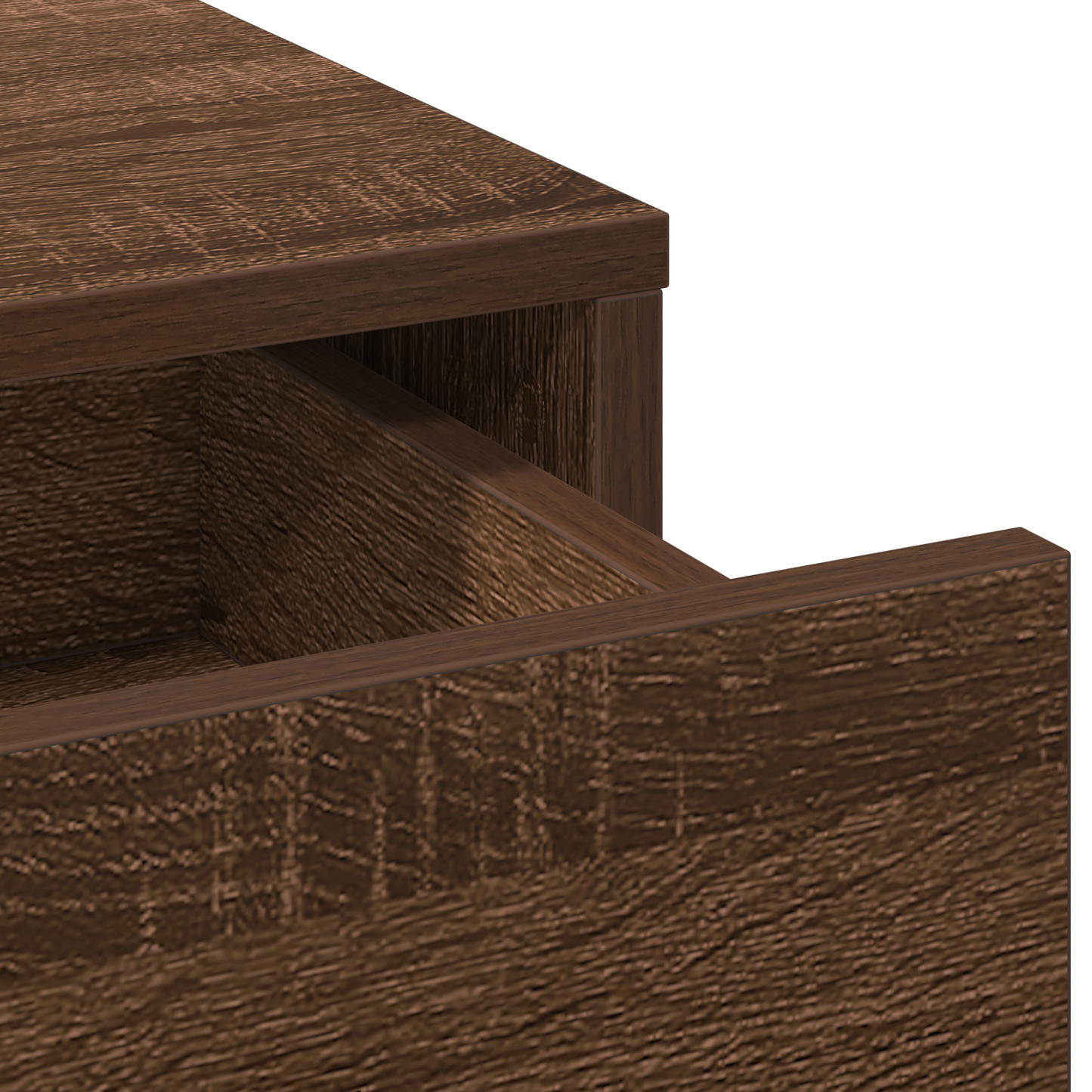 Dressing Table Brown Oak 50 x 41 x 135 cm Engineered wood