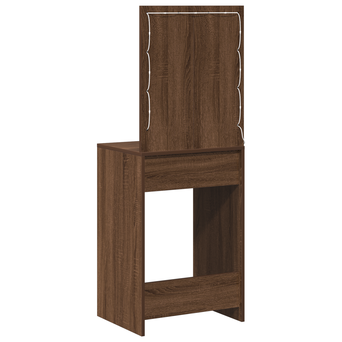 Dressing Table Brown Oak 50 x 41 x 135 cm Engineered wood