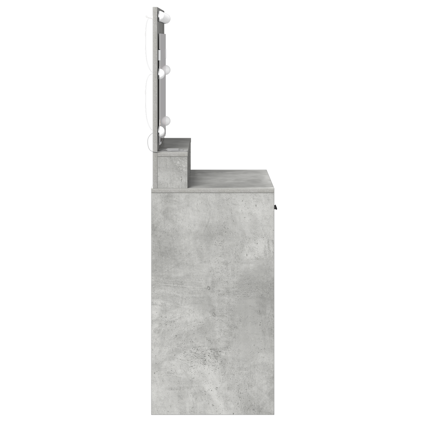 Dressing Table Concrete grey 79 x 41 x 135 cm Engineered wood