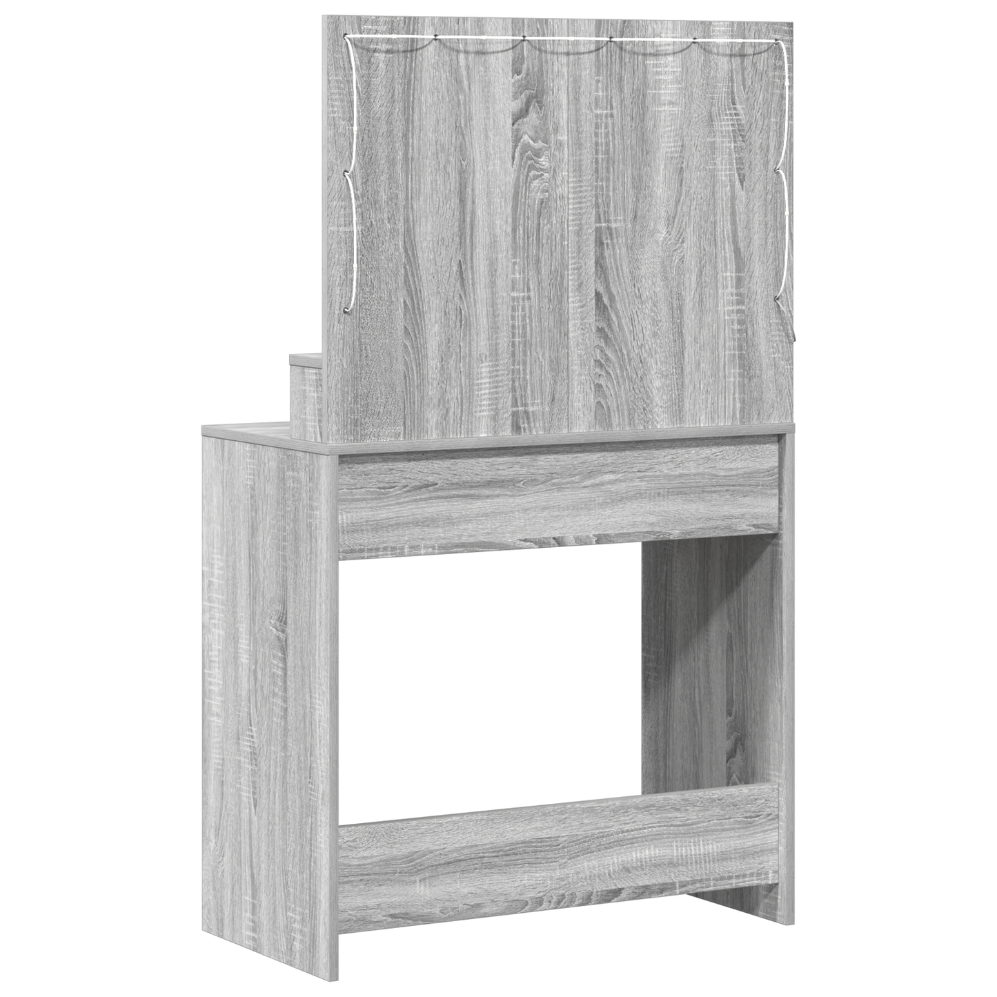 Dressing Table Grey Sonoma 79 x 41 x 135 cm Engineered wood