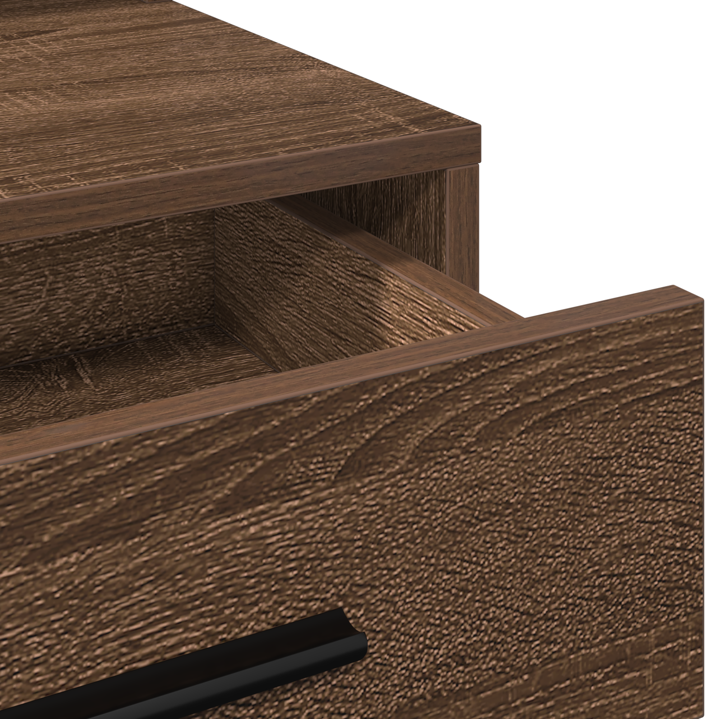 Dressing Table Brown Oak 79 x 41 x 135 cm Engineered wood