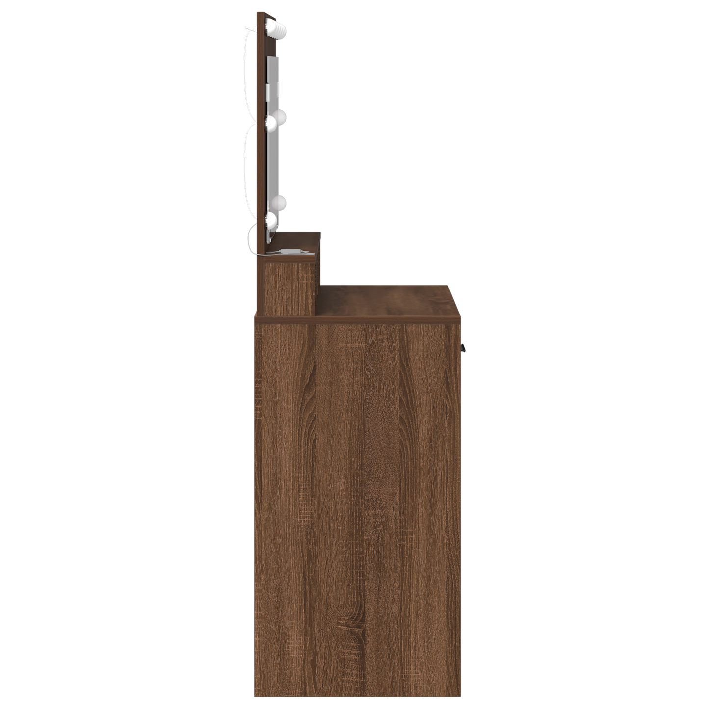 Dressing Table Brown Oak 79 x 41 x 135 cm Engineered wood