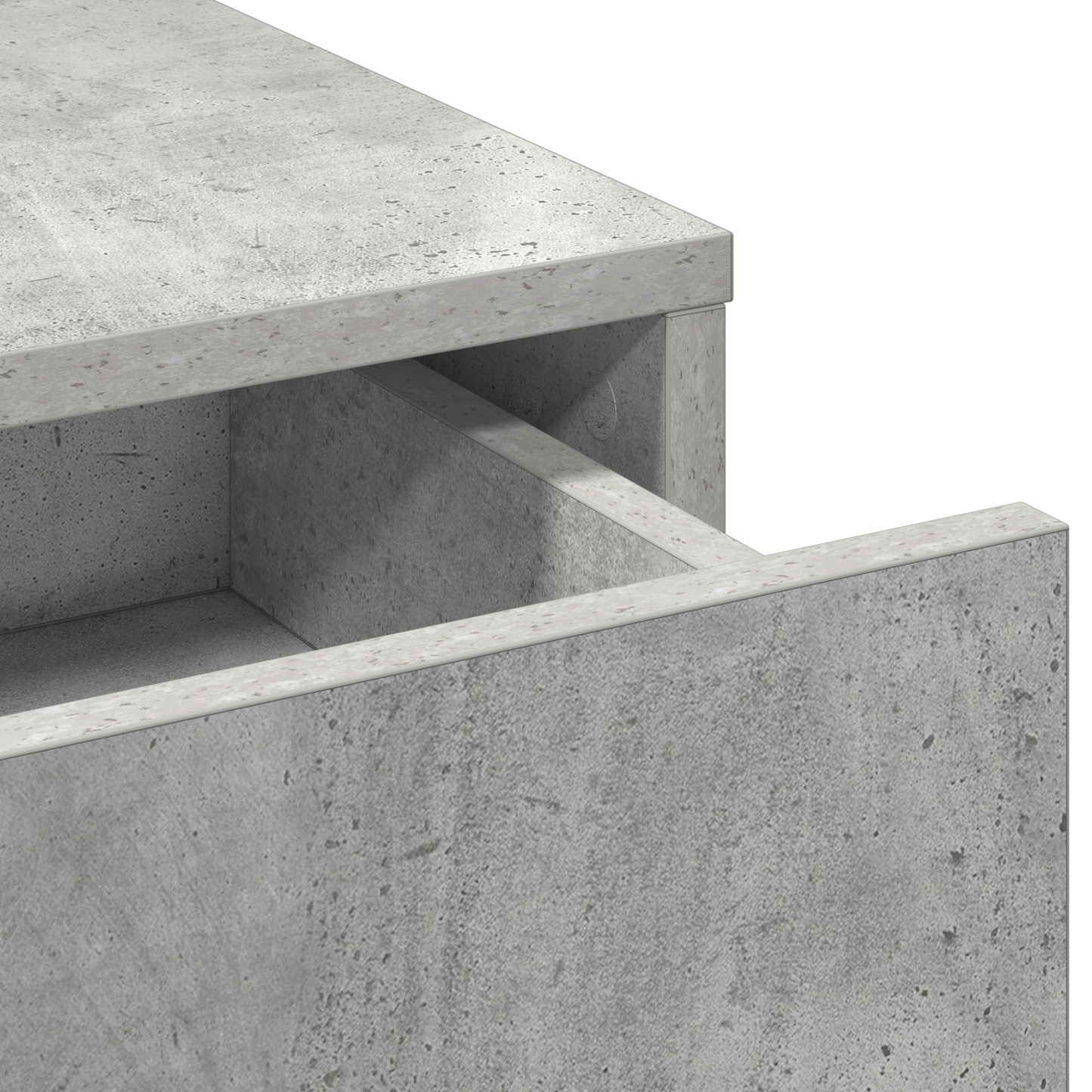 Dressing Table Concrete grey 50 x 41 x 135 cm Engineered wood