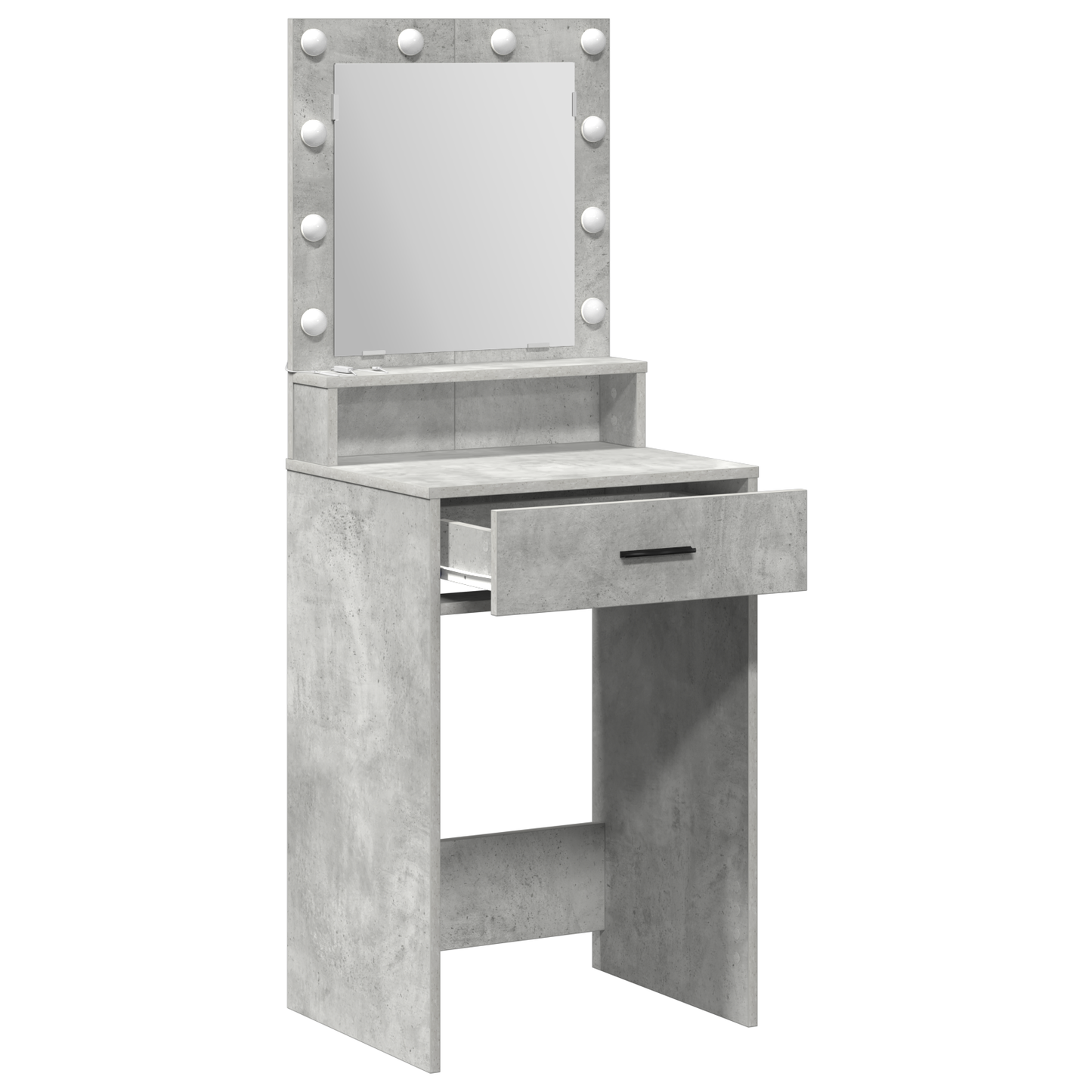 Dressing Table Concrete grey 50 x 41 x 135 cm Engineered wood