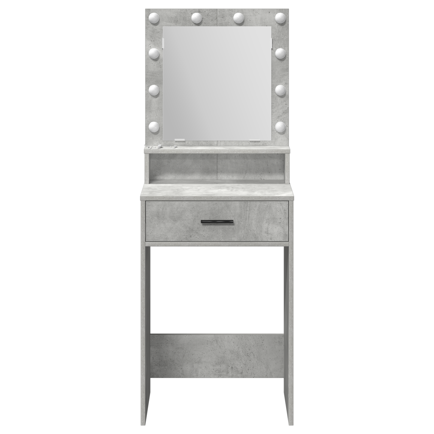 Dressing Table Concrete grey 50 x 41 x 135 cm Engineered wood
