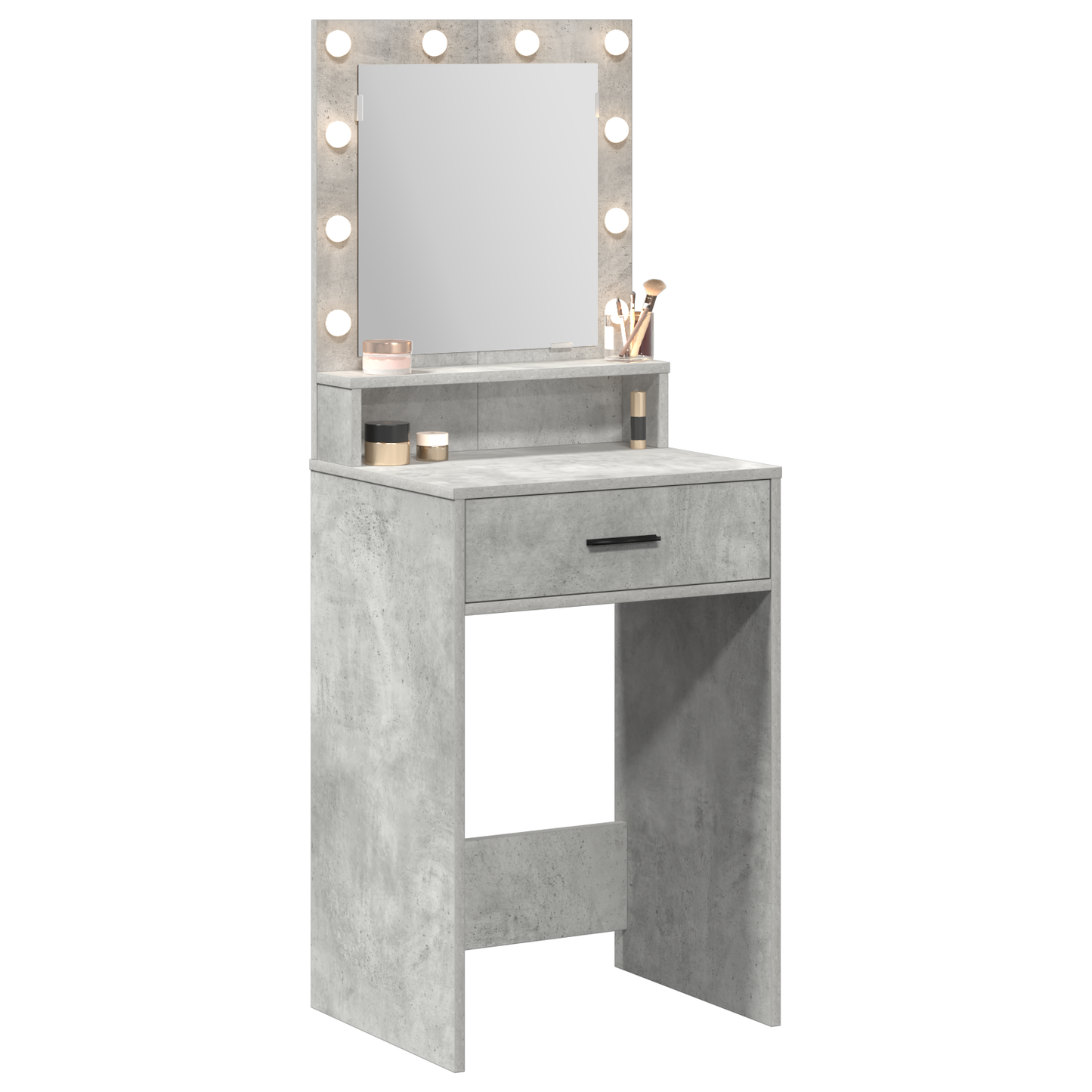 Dressing Table Concrete grey 50 x 41 x 135 cm Engineered wood