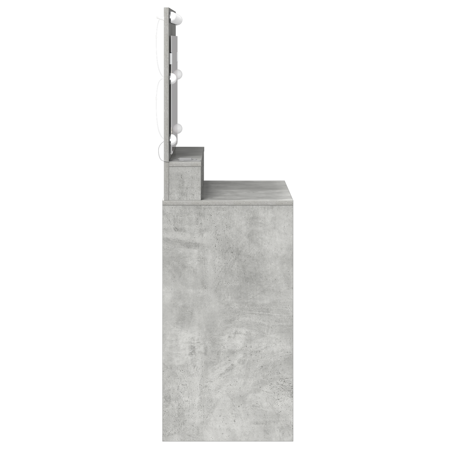 Dressing Table Concrete grey 79 x 41 x 135 cm Engineered wood