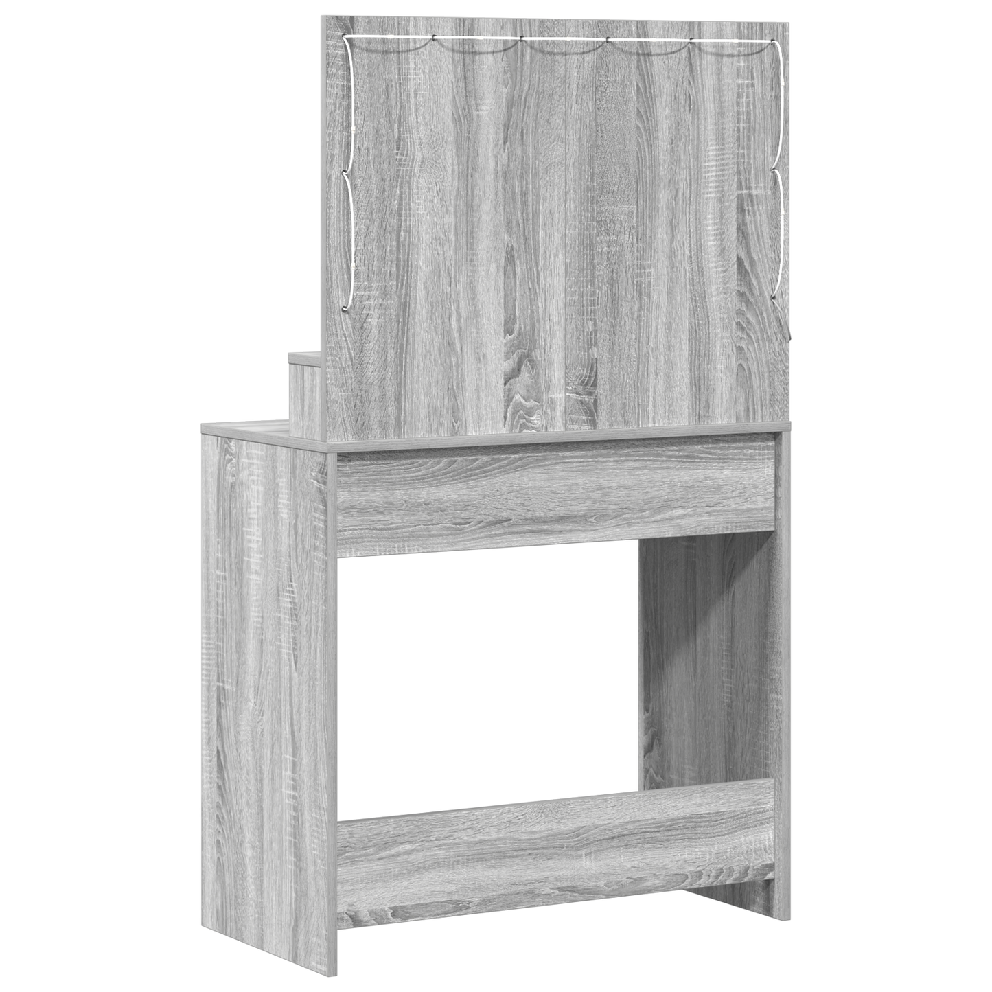 Dressing Table Grey sonoma 79 x 41 x 135 cm Engineered wood