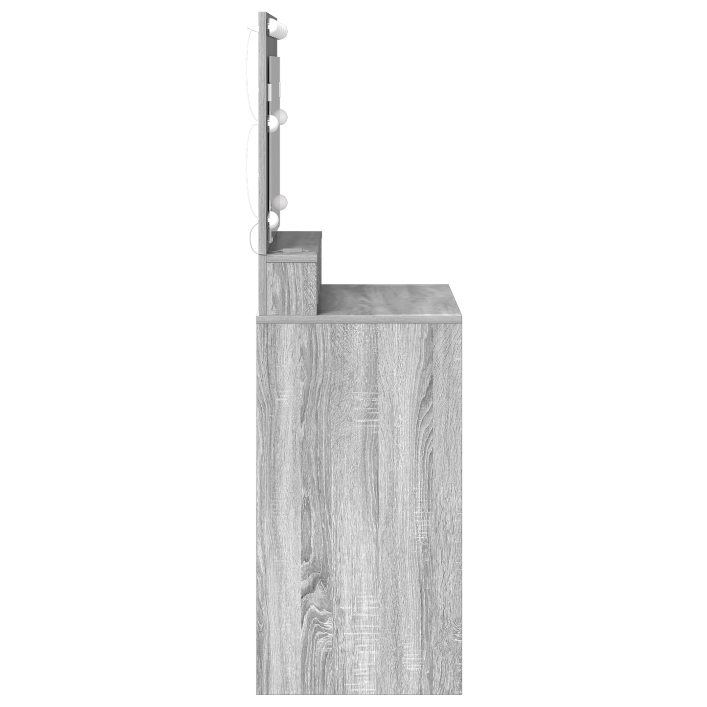 Dressing Table Grey sonoma 79 x 41 x 135 cm Engineered wood
