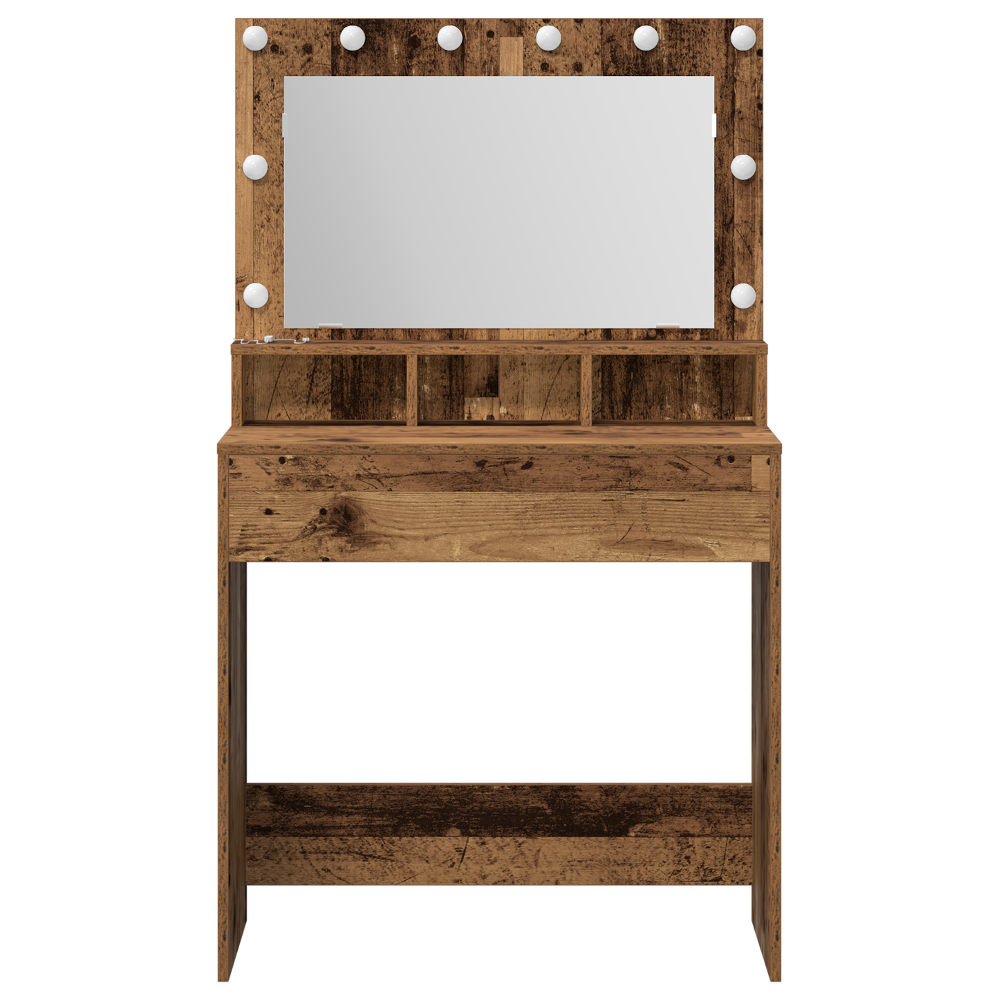 Dressing Table Old wood 79 x 41 x 135 cm Engineered wood