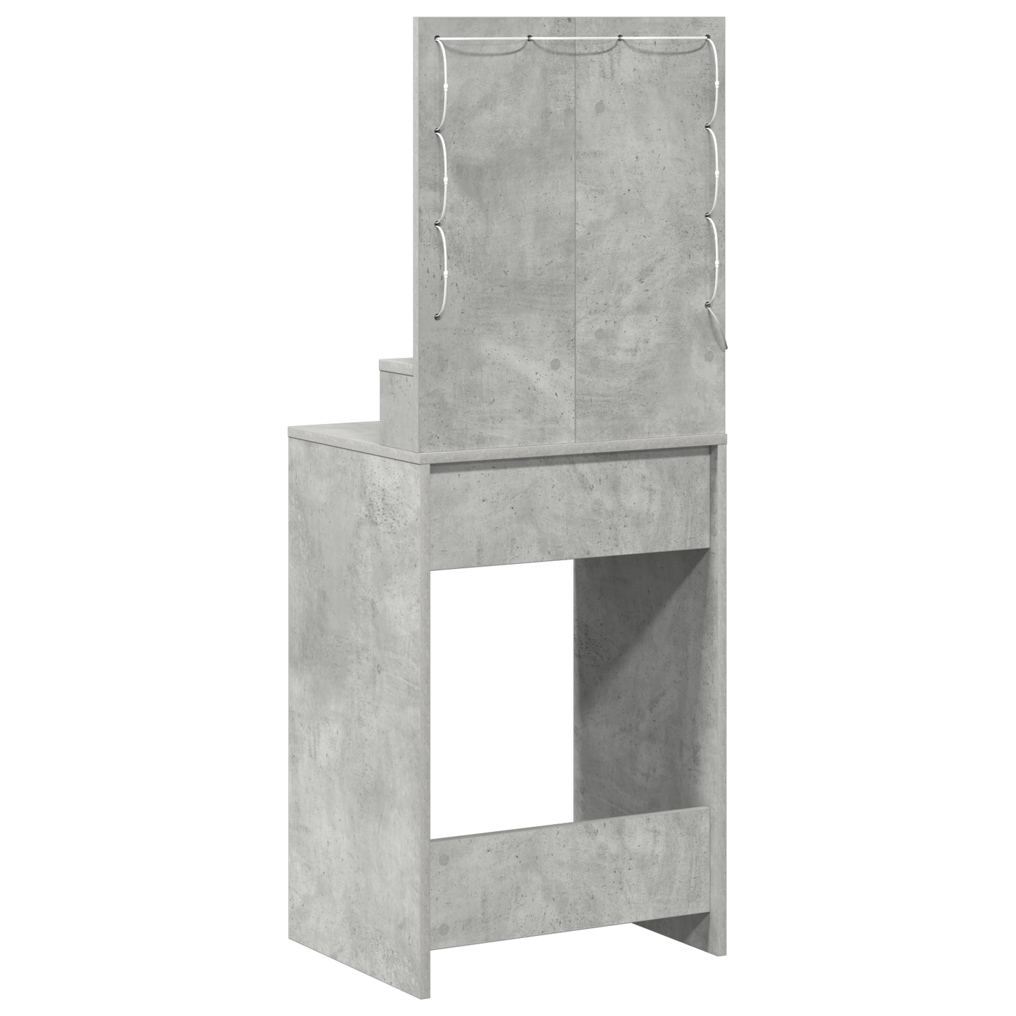 Dressing Table Concrete grey 50 x 41 x 135 cm Engineered wood