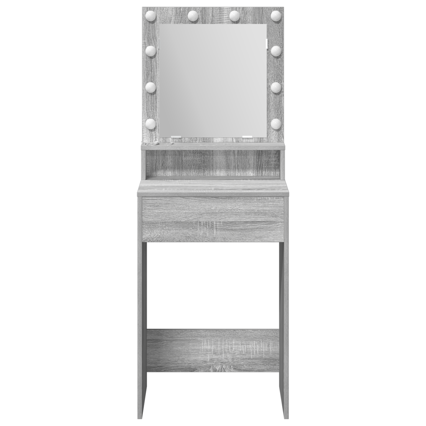Dressing Table Grey Sonoma 50 x 41 x 135 cm Engineered wood