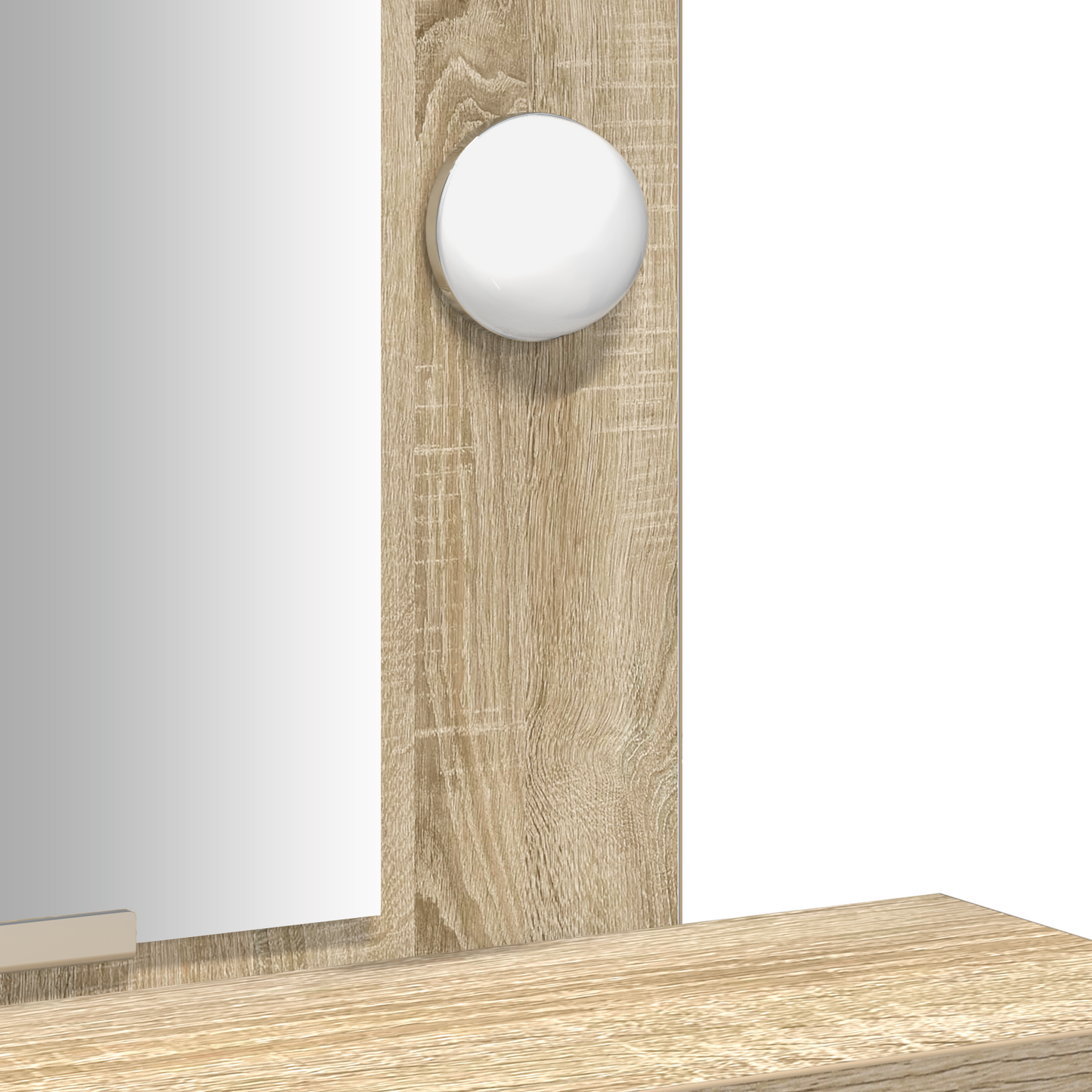 Dressing Table Brown 50 x 41 x 140 cm Engineered wood