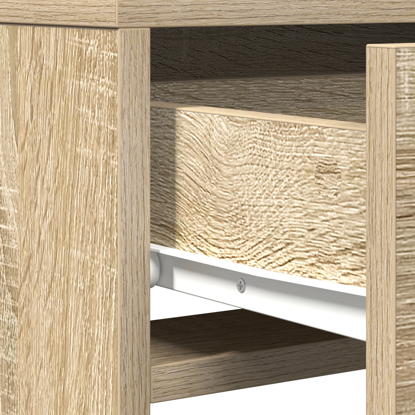 Dressing Table Brown 50 x 41 x 140 cm Engineered wood