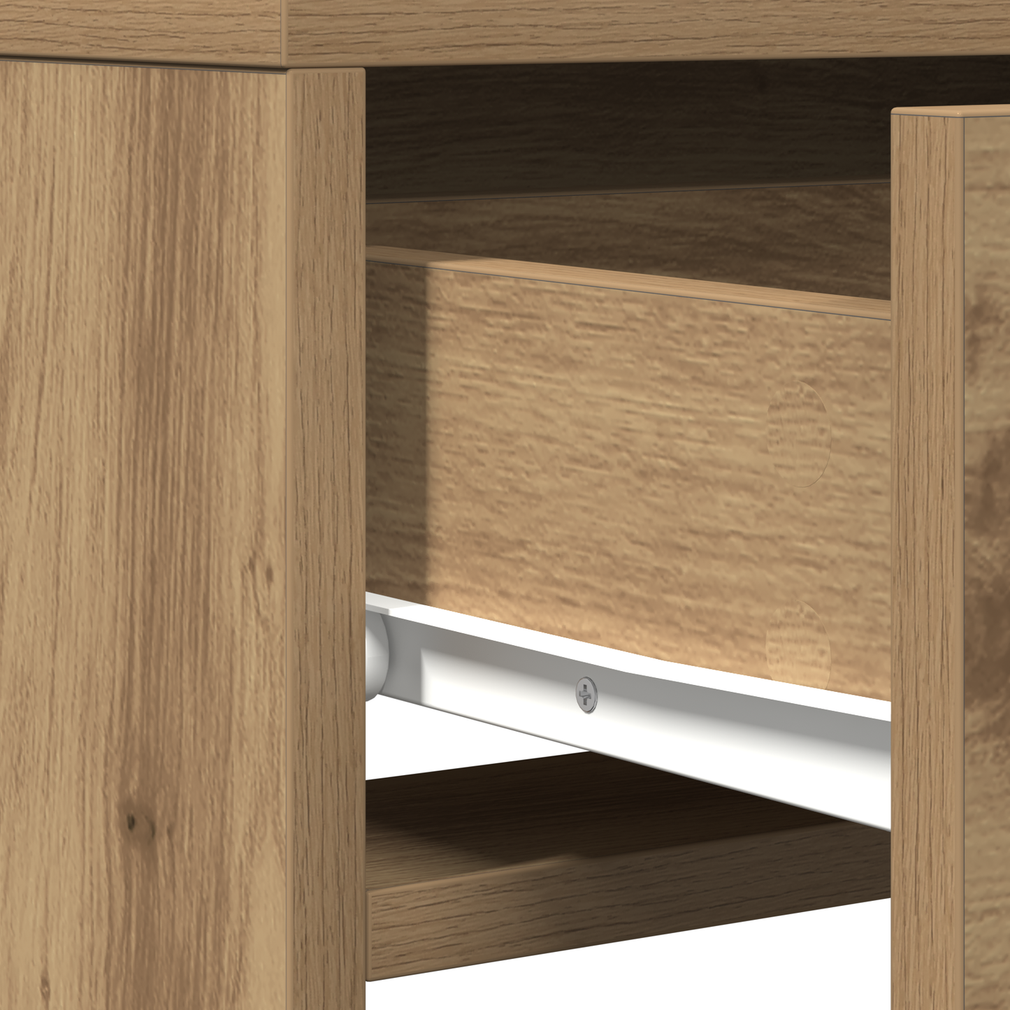 Dressing Table Brown 50 x 41 x 140 cm Engineered wood