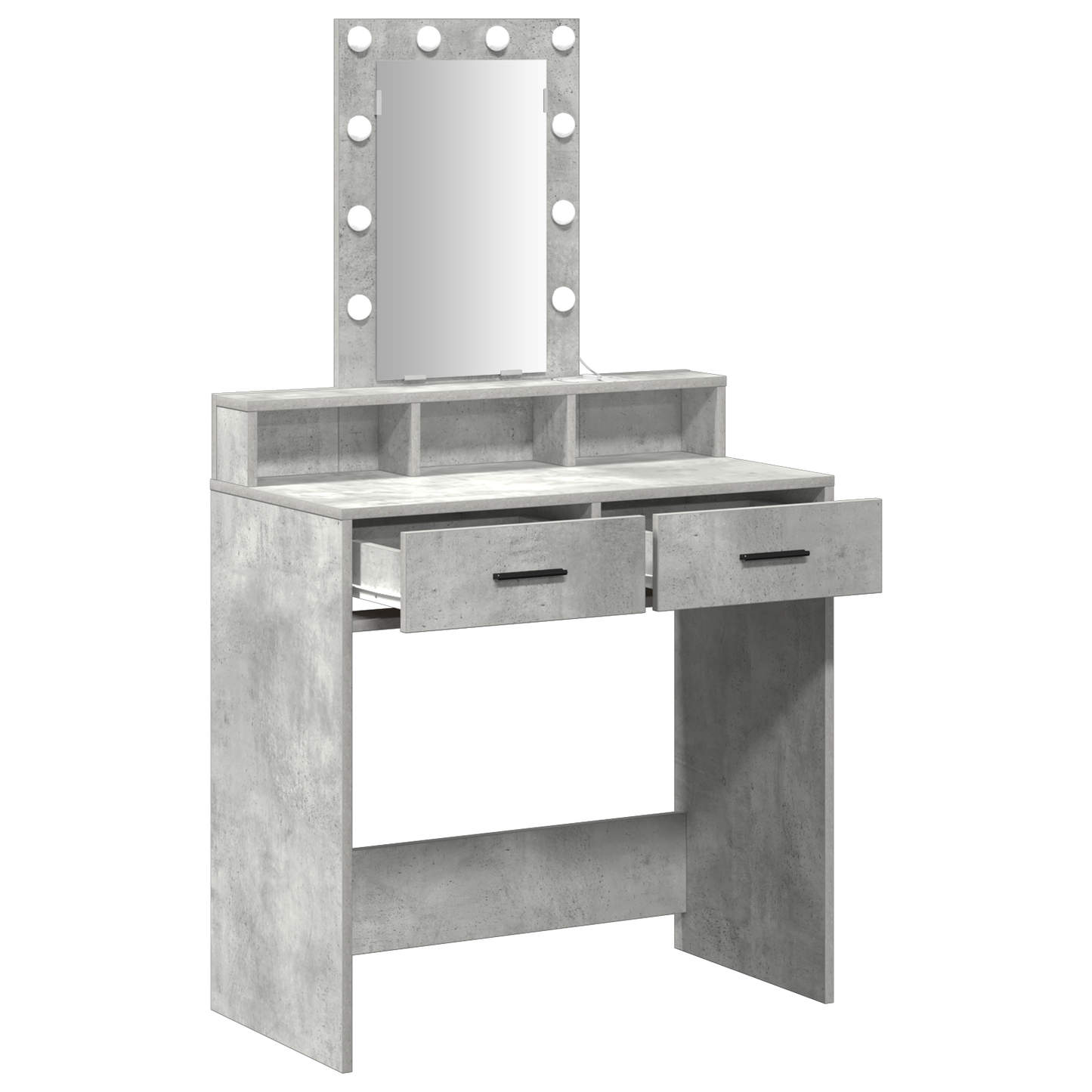 Dressing Table Grey 79 x 41 x 140 cm Engineered wood