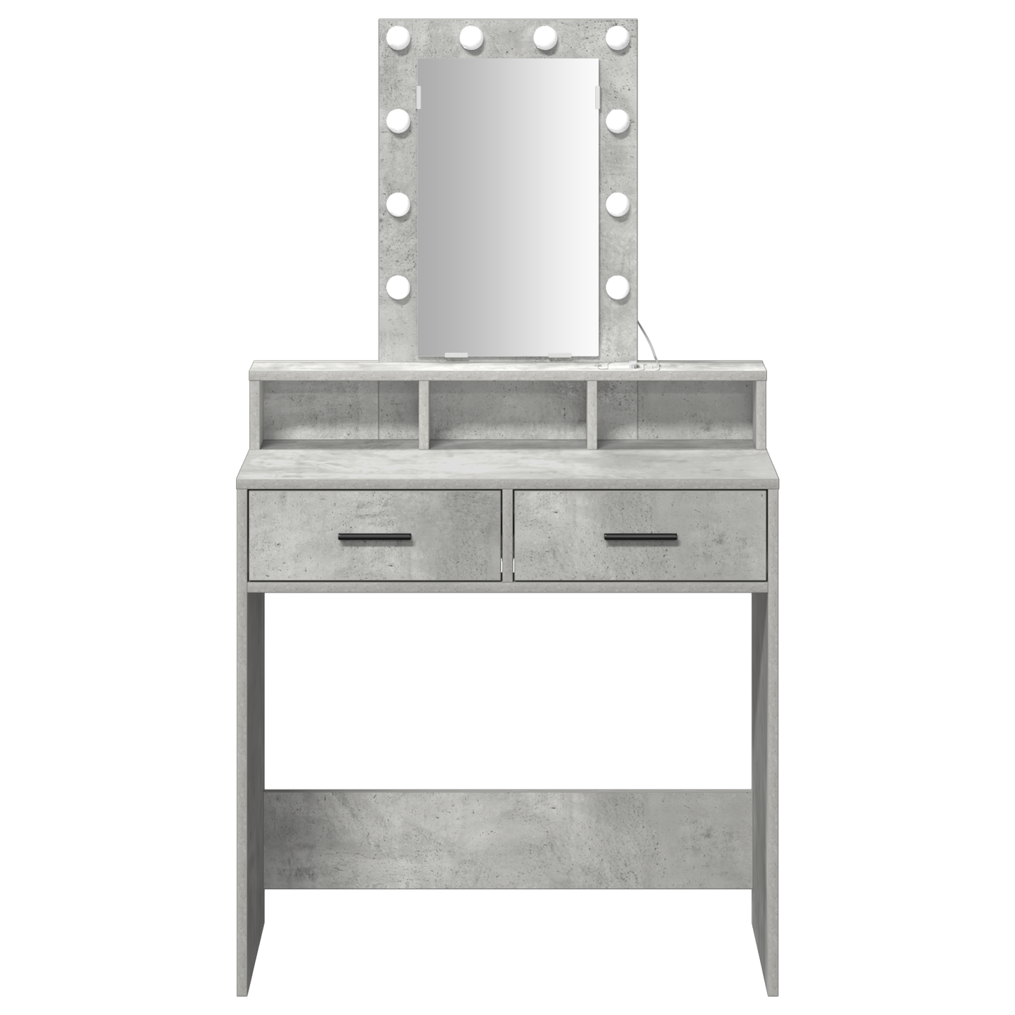 Dressing Table Grey 79 x 41 x 140 cm Engineered wood