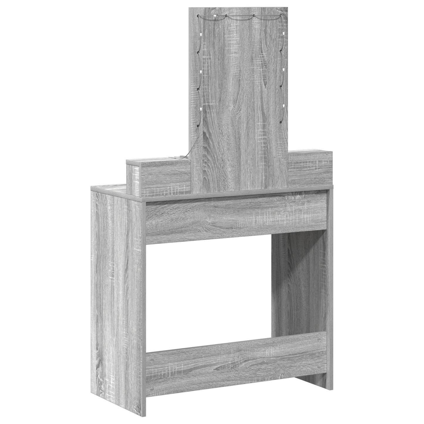 Dressing Table Grey 79 x 41 x 140 cm Engineered wood