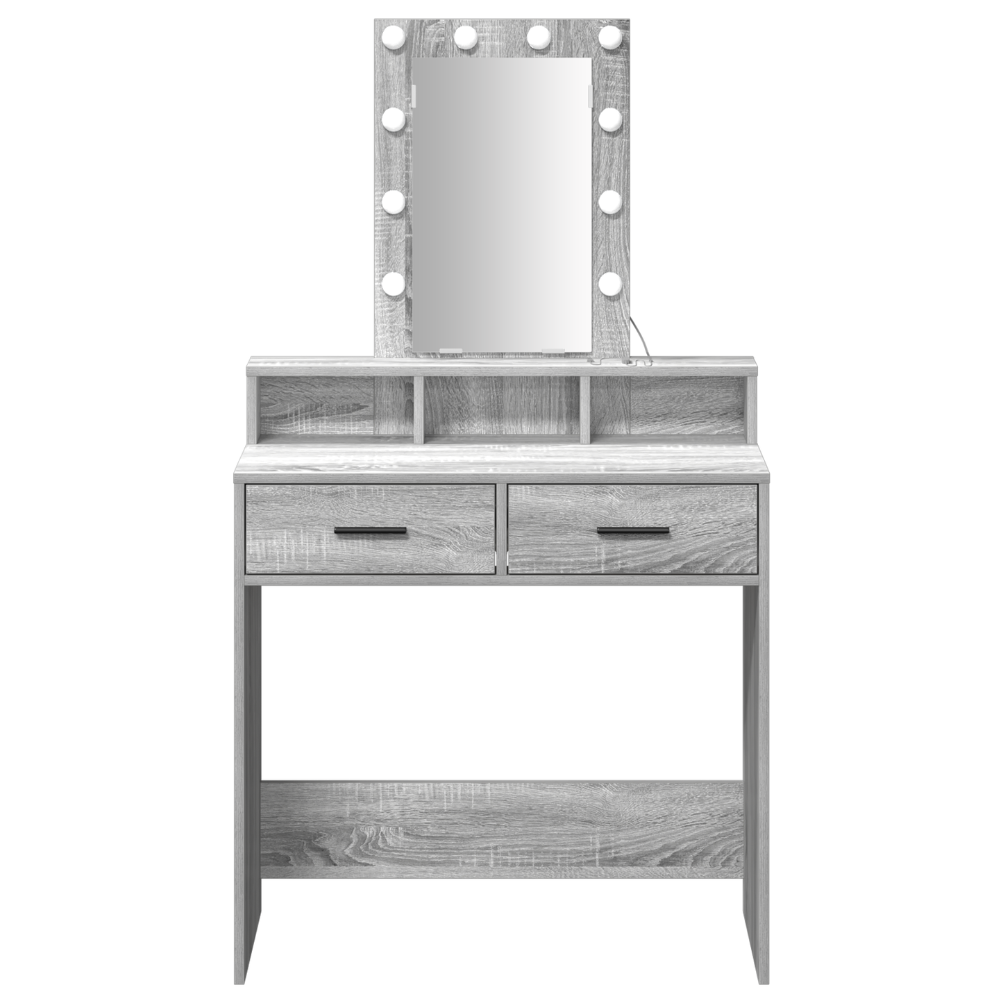 Dressing Table Grey 79 x 41 x 140 cm Engineered wood
