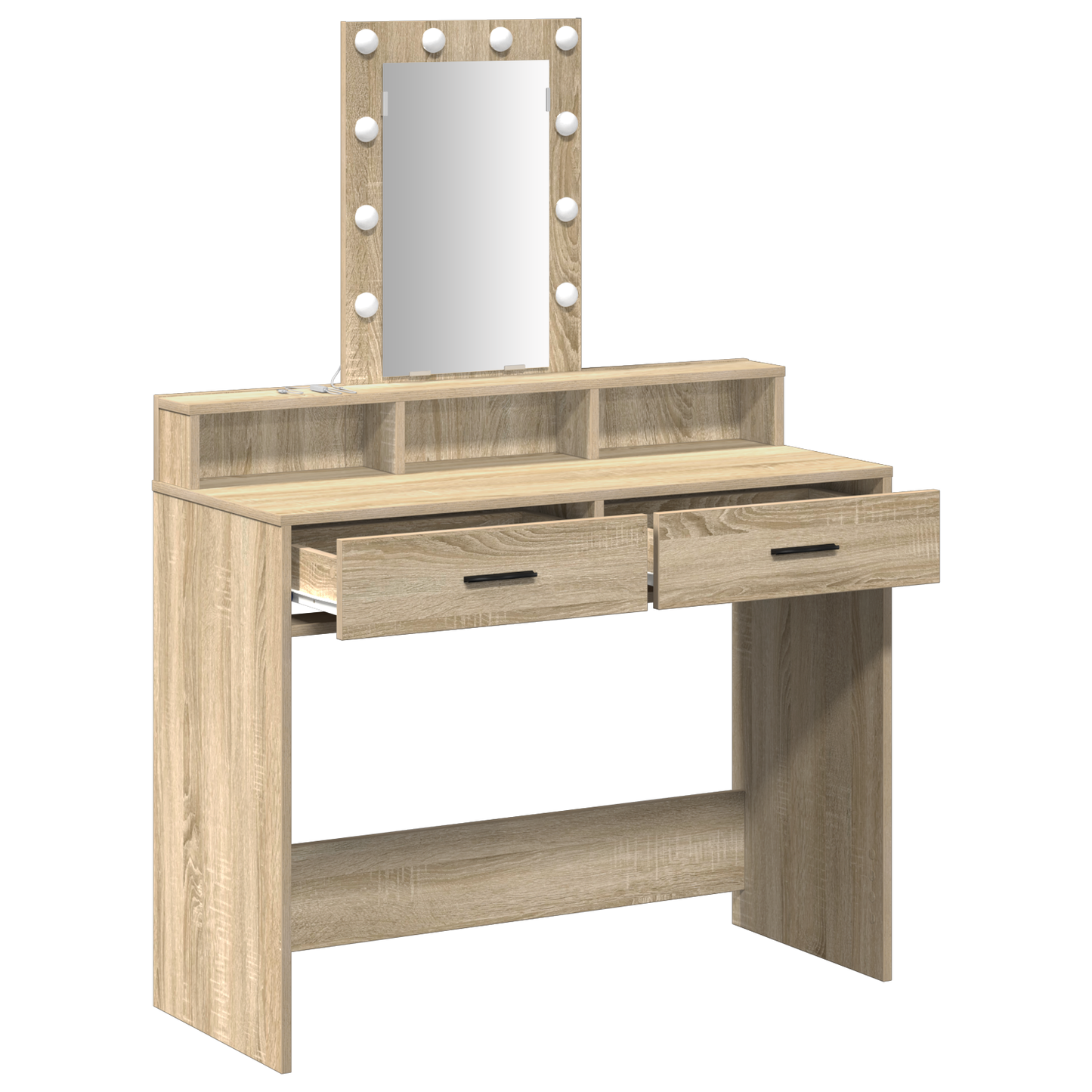 Dressing Table Brown 100 x 41 x 140 cm Engineered wood