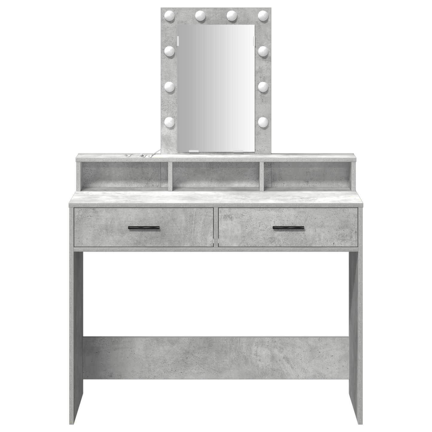 Dressing Table Grey 100 x 41 x 140 cm Engineered wood