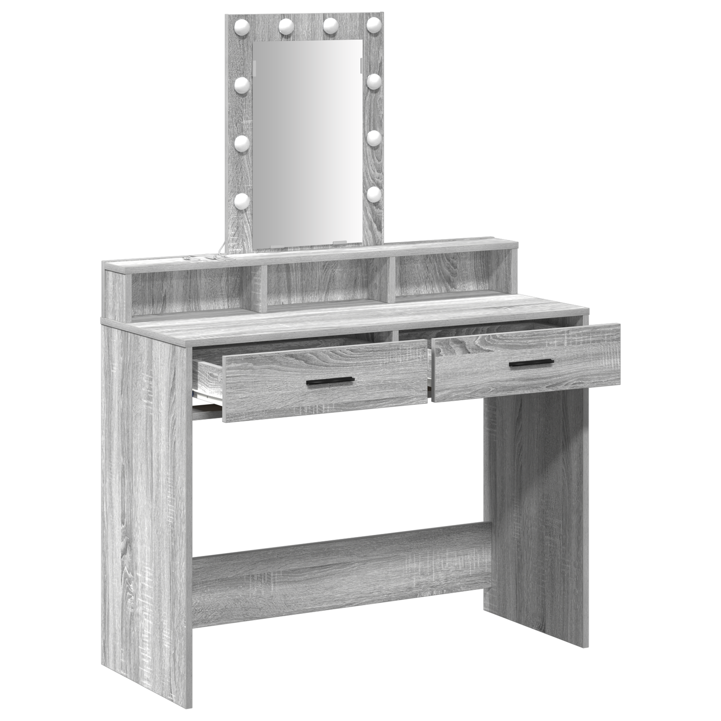 Dressing Table Grey 100 x 41 x 140 cm Engineered wood