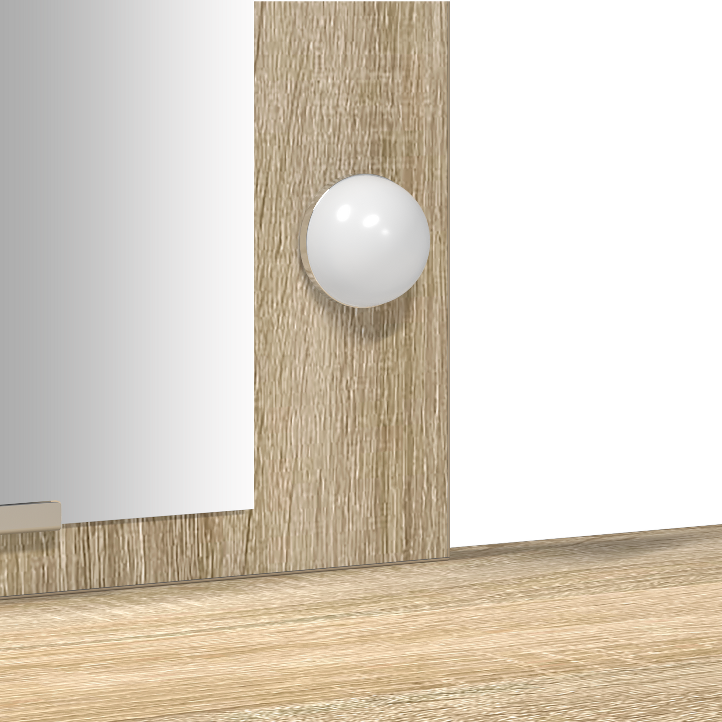 Dressing Table Brown 102 x 33 x 135 cm Engineered wood