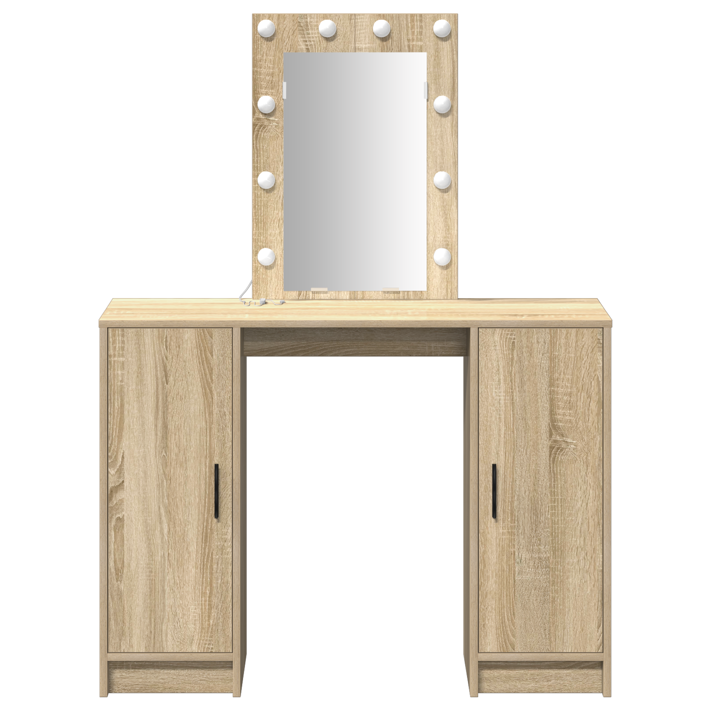 Dressing Table Brown 102 x 33 x 135 cm Engineered wood