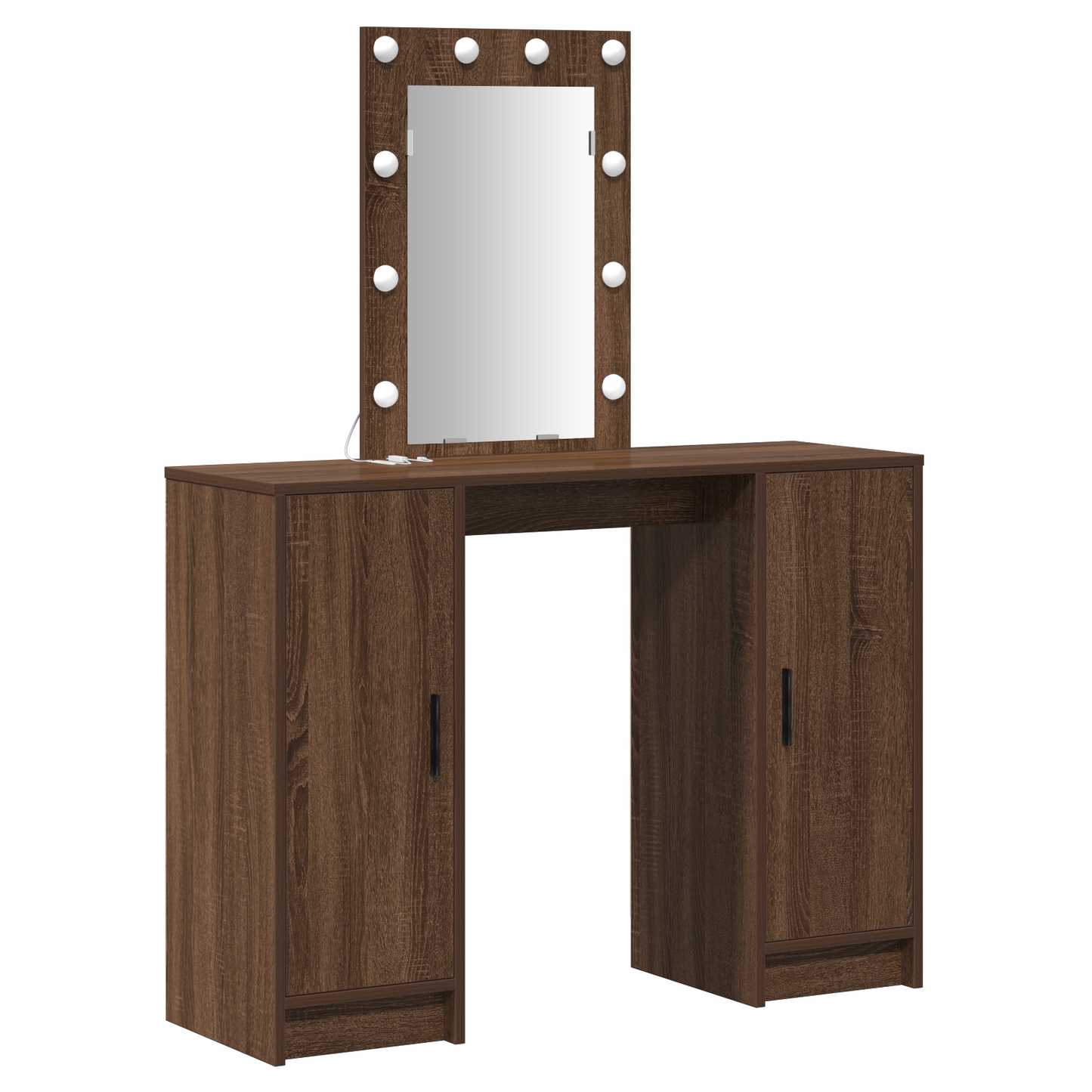 Dressing Table Brown 102 x 33 x 135 cm Engineered wood