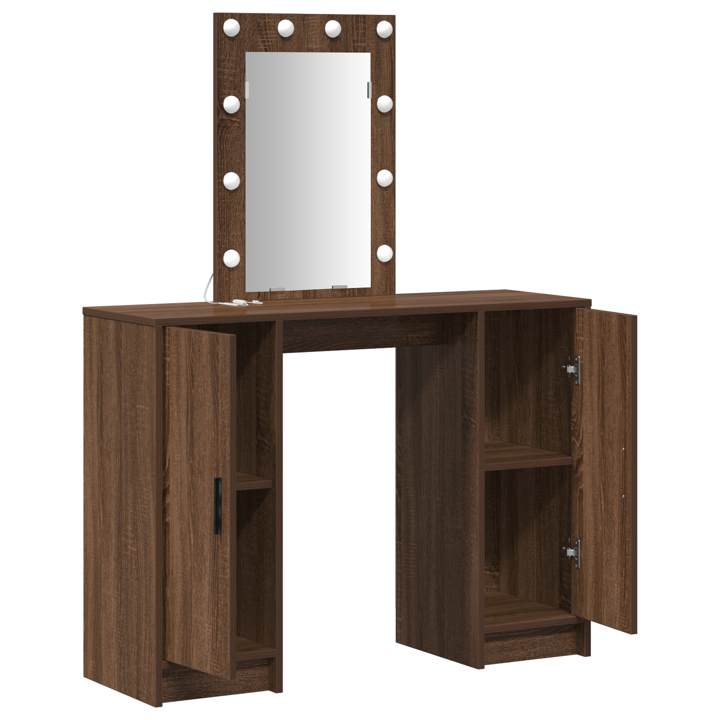 Dressing Table Brown 102 x 33 x 135 cm Engineered wood