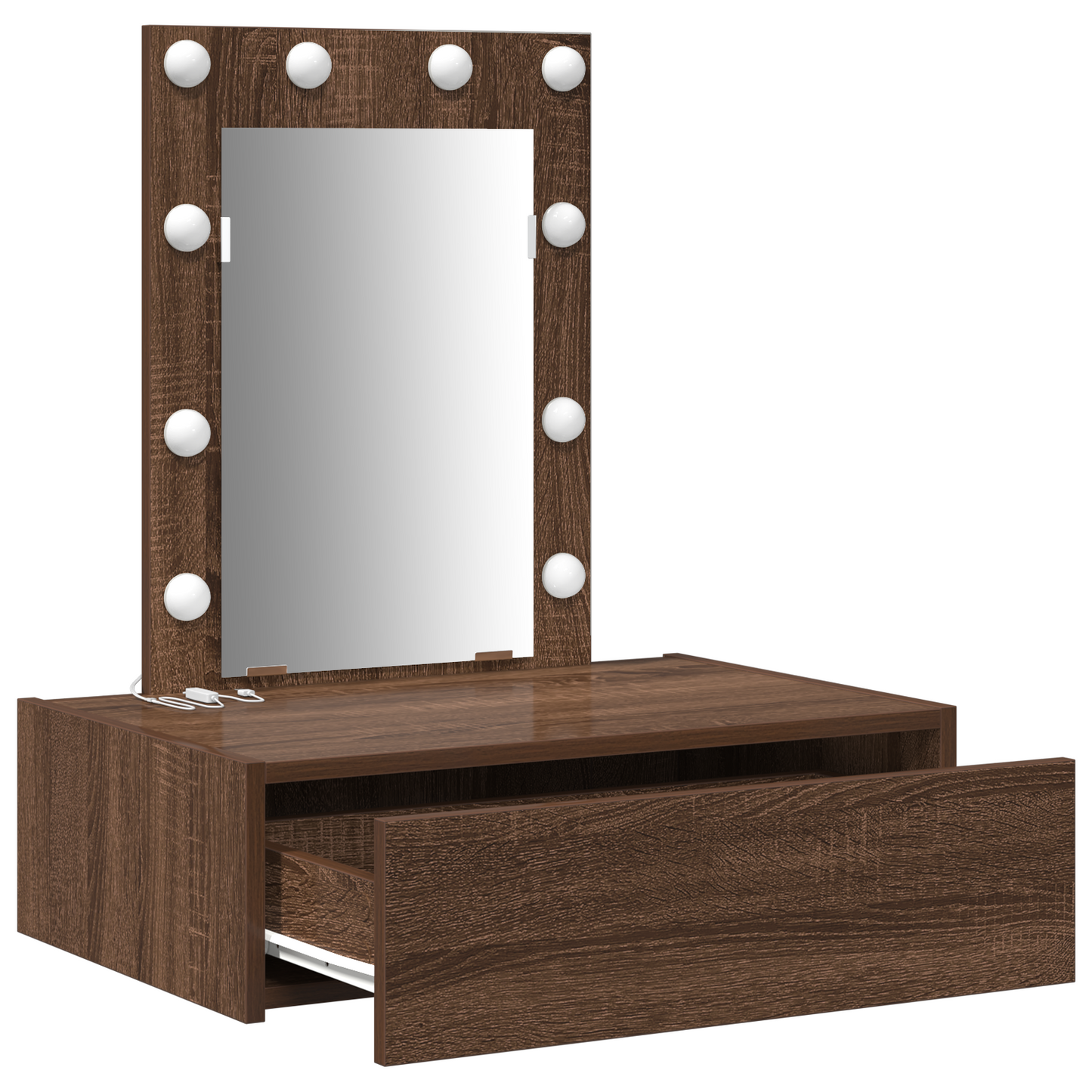 Dressing Table Brown 60 x 40 x 70 cm Engineered wood