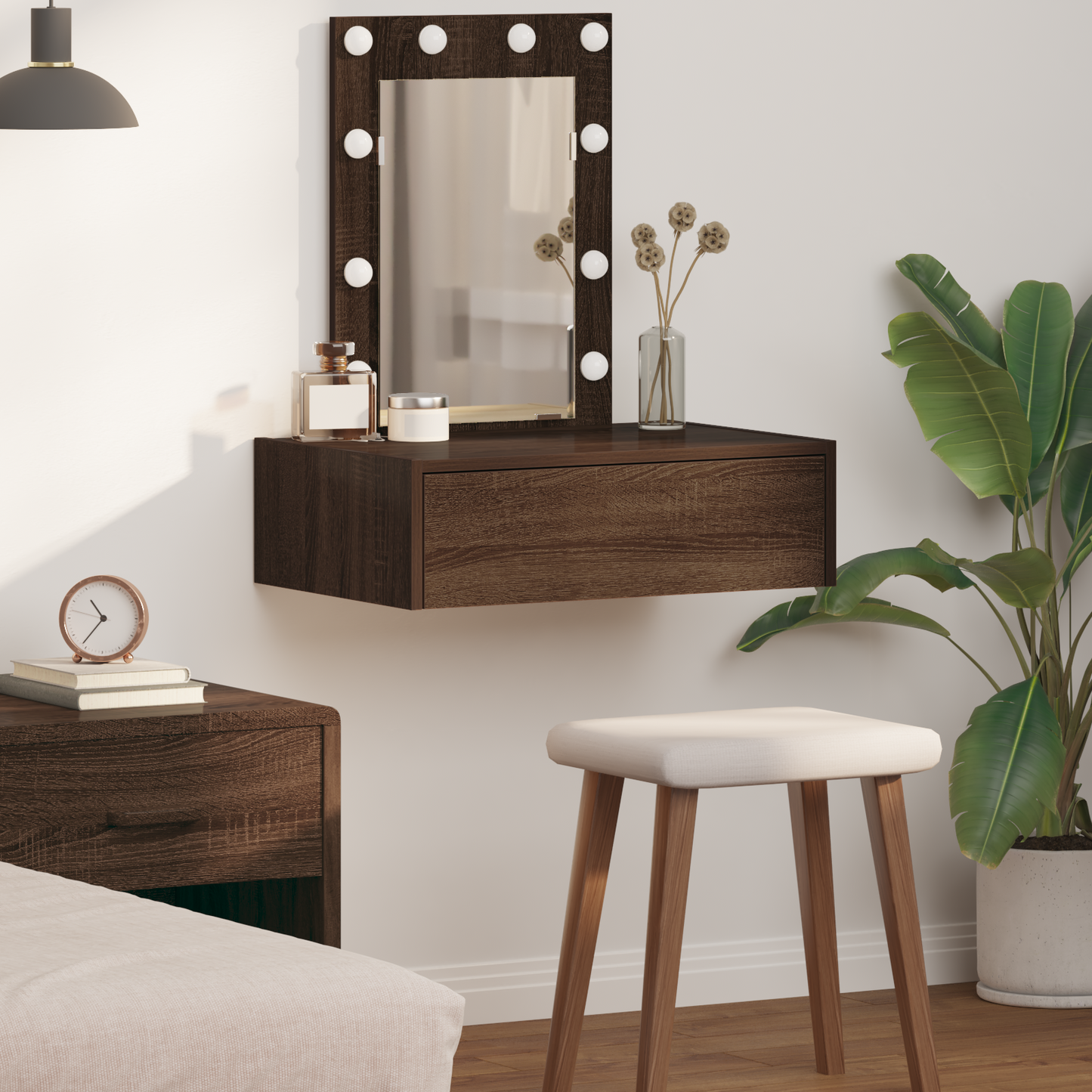 Dressing Table Brown 60 x 40 x 70 cm Engineered wood