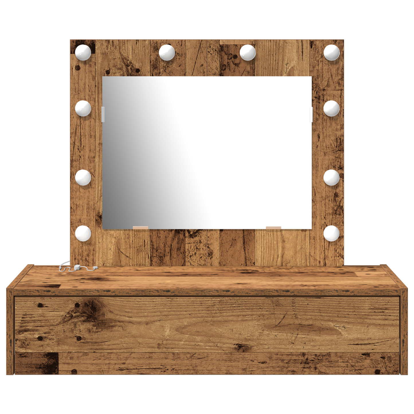 Dressing Table Brown 83 x 40 x 70 cm Engineered wood