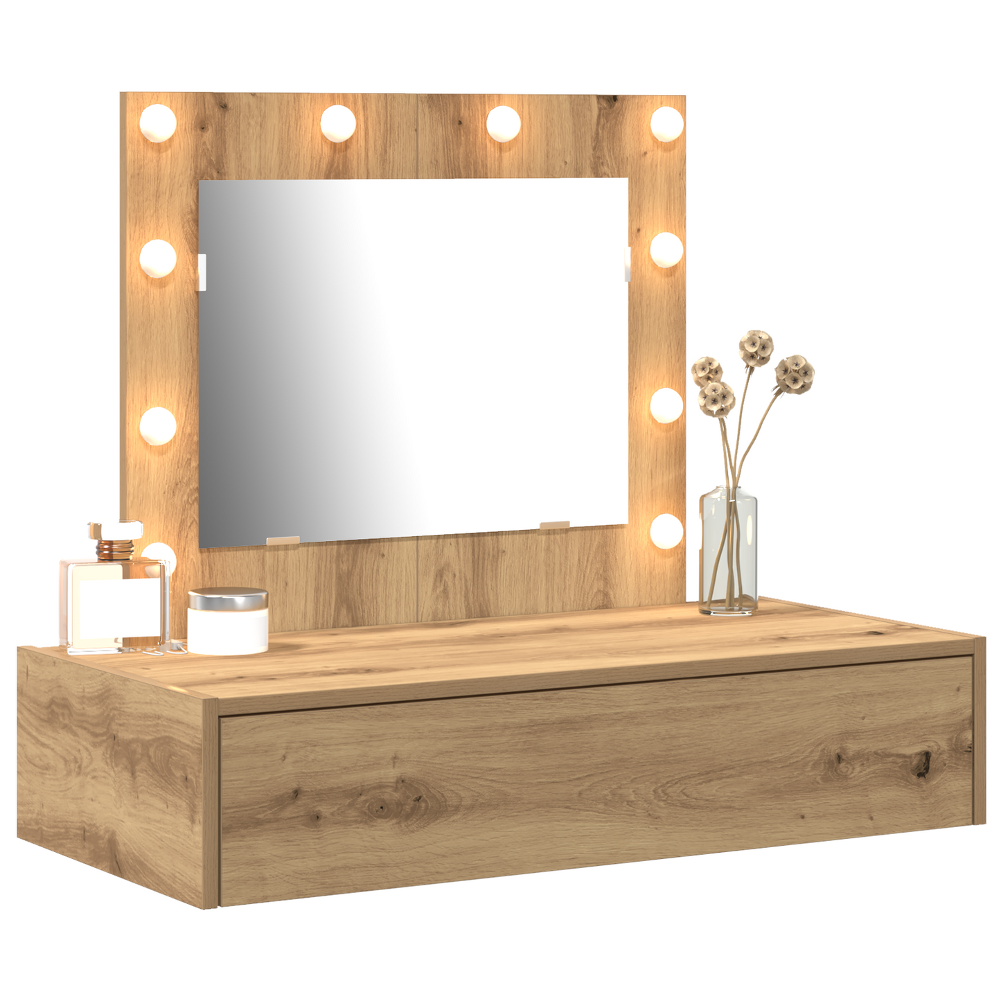 Dressing Table Brown 83 x 40 x 70 cm Engineered wood