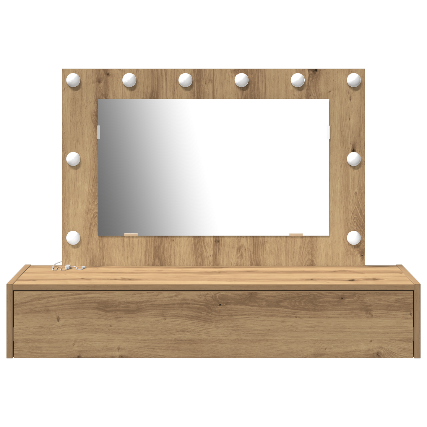 Dressing Table Brown 100 x 40 x 70 cm Engineered wood