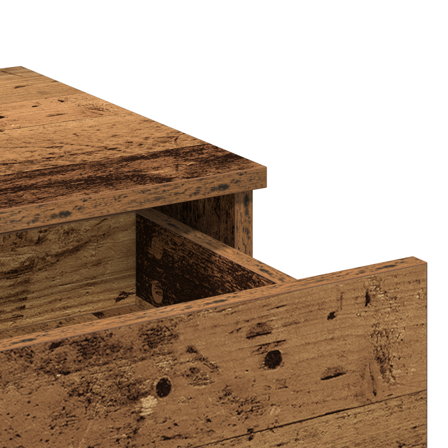 Dressing Table Old Wood 100 x 40 x 120 cm Engineered wood