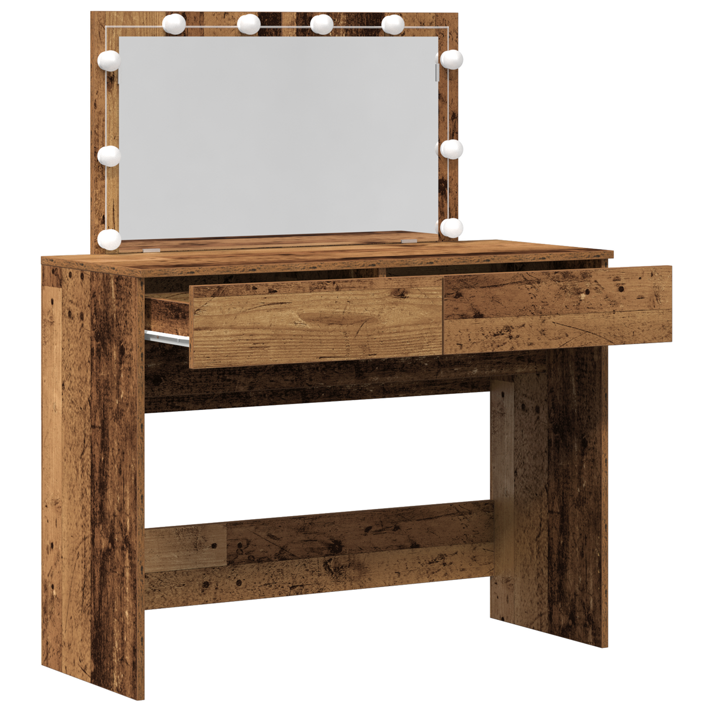 Dressing Table Old Wood 100 x 40 x 120 cm Engineered wood
