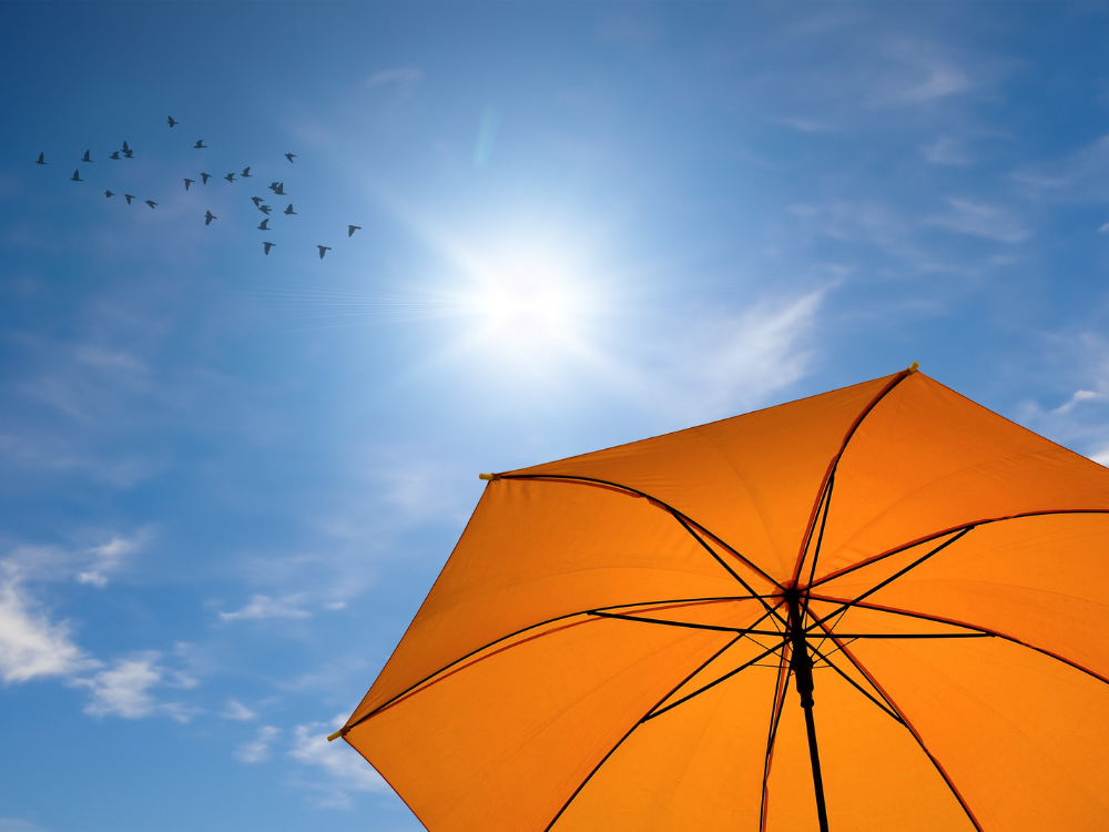 Garden parasol