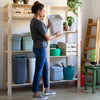 Trash Can Ready to Collect 20L Light Blue