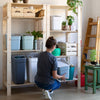 Trash Can Ready to Collect 20L Light Blue
