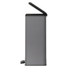 Duo Pedal Bin Deco 26L+26L Cool Grey